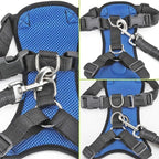 SlowTon Dog Seat Belt Harness for Car, Dog Car Harness Adjustable Mesh - Image 2