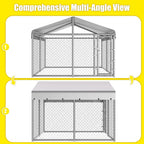 10 x 10 x 6 ft Outside Dog Kennel Outdoor Large - Image 8