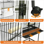 GarveeHome 62.6" H Large Bird Cage, Bird Cage - Image 4