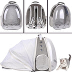 Expandable Carrier Backpack for Kitten Bunny and Small Puppy, Vented - Image 3