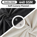 LOOBANI Waterproof Dog Blanket for Couch: Reversible Flannel Bed Blanket for - Image 4