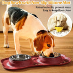 Hubulk Pet Dog Bowls 2 Stainless Steel Dog Bowl - Image 6