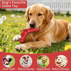 Natural Rubber Dog Chew Toys 4Pack, Tough Dog Toys - Image 4