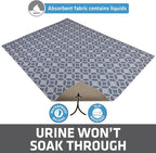 Drymate Cat Litter Box Mat, Litter Trapping Mat, Waterproof, Urine-Proof - Image 3