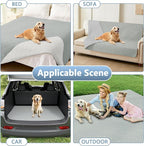hyha Waterproof Dog Blanket, Soft Pet Bed Blankets, Waterproof Sofa Couch Cover - Image 6