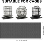 Under Pet Cage Mat for Bird Cages, Dog Kennels, Reptile Aquariums, Dog Kennels - Image 9