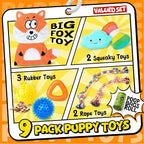 Zeaxuie 9 Pack Puppy Toys for Teething, Puppy Chew Toys - Image 2