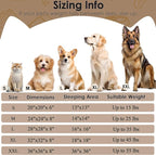Extra Large Dog Beds, 36 Inch Human Dog Anxiety Relief Comfort Bed, - Image 2