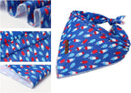 lionet paws Patriotic 4th of July Dog Bandana Summer Popsicle - Image 3