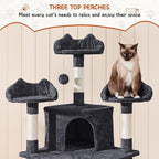 Yaheetech 76.5in Multi-Level Large Cat Tree, Big Cat Tower - Image 3