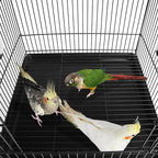 Yaheetech 57-Inch Rolling Open Top Roof Bird Cage - Image 7