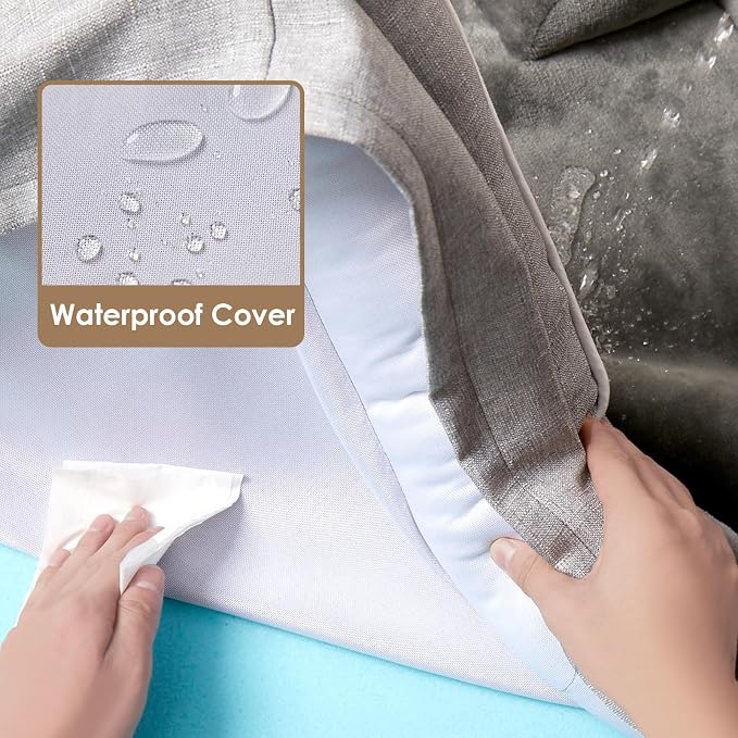 EHEYCIGA Orthopedic Dog Beds for Large Dogs, Waterproof Memory Foam Large Pet - Image 3