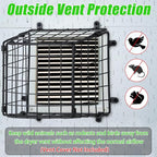 Dryer Vent Cover Guard Outside, Dryer Exhaust Vent Cover Bird Guard Protector - Image 3