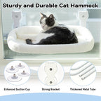 Cat Window Perch, Cat Window Hammock Soft and Comfortable Window Seat Bed - Image 6