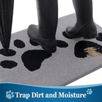 Buganda Dog Door Mat for Muddy Paws, Absorbent Dirt Trapper Washable Indoor - Image 3