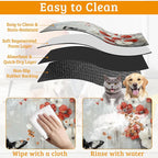 ButterflyFlowers Dog Cat Food Mat - Image 5
