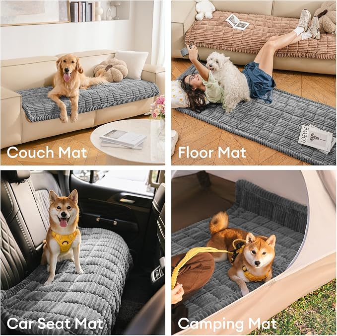 FUNNY FUZZY Pet Couch Covers for Sofa, Washable Dog Couch Cover Protector for - Image 4