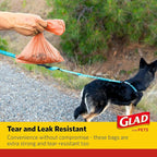 Glad for Pets Large Dog Waste Bags, Tear-Resistant, 16 Rolls | Heavy Duty Dog - Image 4