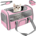 Soft - Sided Pet Carrier for Cats and Small Dogs, Airline - Approved, Foldable by Unknown