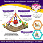 Super Bird Creations SB748 Flying Trapeze Bird Toy - Image 3