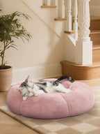 OhGeni 20 inches Calming Donut Dog & Cat Bed by OhGeni