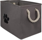 Bone Dry Pet Storage Collection Collapsible Bin, Small Rectangle by BoneDry