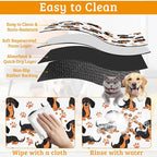 Dog Bowl Mat, Dog Dachshund Pet Feeding Mat - Image 5