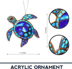 Sea Turtle Gifts for Women, Gifts for Turtle Lovers Ocean Inspired Ornament - Image 5