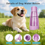 UPSKY Dog Water Bottle | Portable & Foldable Dog Water Bottle | 3-in-1 Portable - Image 3