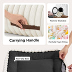 Bedsure ComfyFleece™ Cute Cat Couch - Image 5