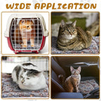 Tuanse 4 Pack Ultra Soft Dog Cat Bed Mat Small Animal Guinea Pig Bed - Image 4