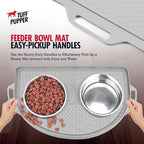 Tuff Pupper 26x21 Large Waterproof Pet Feeding Mat | Designed - Image 3