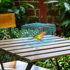 POPETPOP Travel Carrier for Birds, Iron Bird Travel Carrier Cage, Portable - Image 6