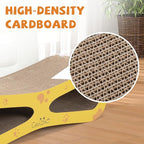 COZIWOW Infinity Cat Scratcher Lounge Bed, Cardboard Cat Scratching Pad Board - Image 5