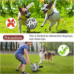 QDAN Large Dog Toys, 8 Inch Soccer Ball - Image 7