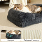 Orthopedic Dog Bed for Cat and Small Dogs of Comfortable Memory Foam Pet Bed - Image 2