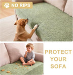 H.VERSAILTEX Non Slip Pet Couch Cover Chenille Dog Bed Protector Thick Soft - Image 8