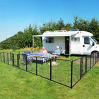 Dog Playpen Outdoor Extra Wide 24 Piece Panels Heavy Duty Dog Fence 40" Height - Image 2