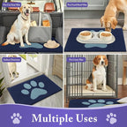 Buganda Dog Door Mat for Muddy Paws, Absorbent Dirt Trapper Non Slip Indoor - Image 8