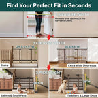 Cumbor 29.7"–51.5" Extra Wide Baby Gate - Image 2
