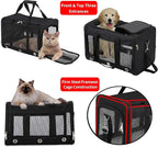 Soft Sided Cat/Dog Carrier, Collapsible Pets Travel Carriers - Image 6