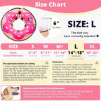 Inflatable Dog Cone with Transparent Shield, Protective Dog Donut Collar After - Image 3