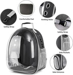 Pet Backpack Carrier, Bubble Backpack Cat Carrier, Pets and Small Dogs - Image 4