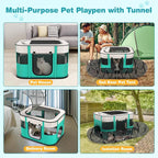 Upgrade Outdoor Cat Enclosure, Outdoor Cat Playpen Enclosed, Portable Catio Cat - Image 6