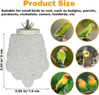 PINVNBY 4 PCS Bird Perches Calcium Parrot Perch Stand Bird Beak Grinding Stone - Image 2