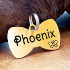 Ultra Joys Cat ID Tag Personalized Pet Tags, Durable Stainless Steel Small Pet - Image 2