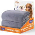 Washable Dog Pee Pads 24x36 2Pack Reusable, Absorb Dog Mats Non-Slip by PICKFORLIFE
