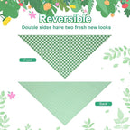 Dog Bandana Green XLarge 1PCS, Summer Spring Scarf - Image 6
