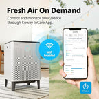 Coway Airmega 300S App-Enabled Smart Air Purifier, True HEPA Air Purifier - Image 9