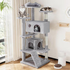 54 Inches Cat Tree Tower Condo Furniture, Cat Tower - Image 2